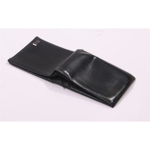 Dunhill Black Leather Bifold Vintage Wallet w/ 14 Card Slots - Picture 3 of 7